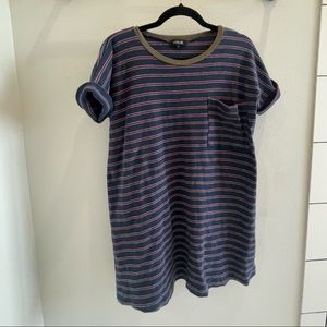 Stripes t shirt dresses